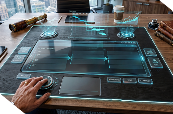 futuristic-business-control-console